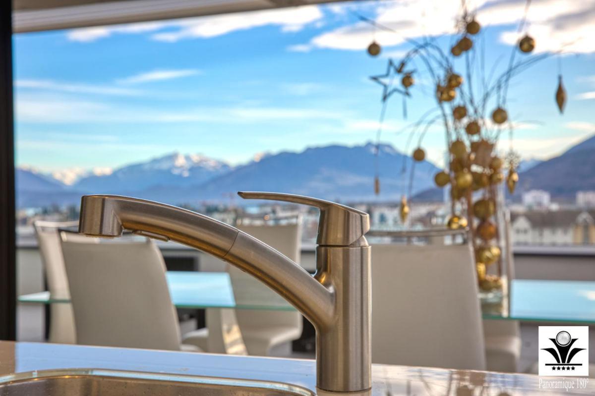 Panoramique 180 Lac Et Montagne Et Nid Secret Spa Romantique Annecy Kültér fotó